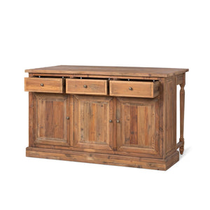 Reclaimed Wood Breakfast Island