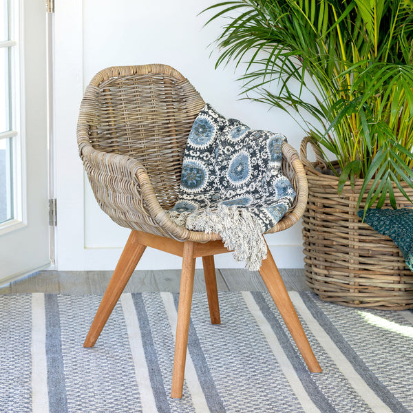 Home Couches + Chairs + Benches Rattan Lounge Chair